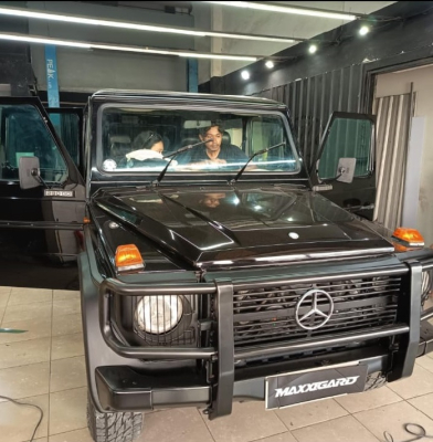 G-Class Upgrade Maxxigard di Pusat Kaca Film Surabaya