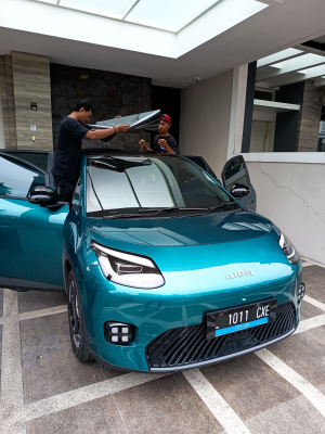 Ganti Kaca FIlm Maxxigard Mobil Listrik